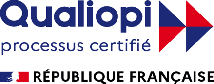 Logo Qualiopi — processus certifié — République Française